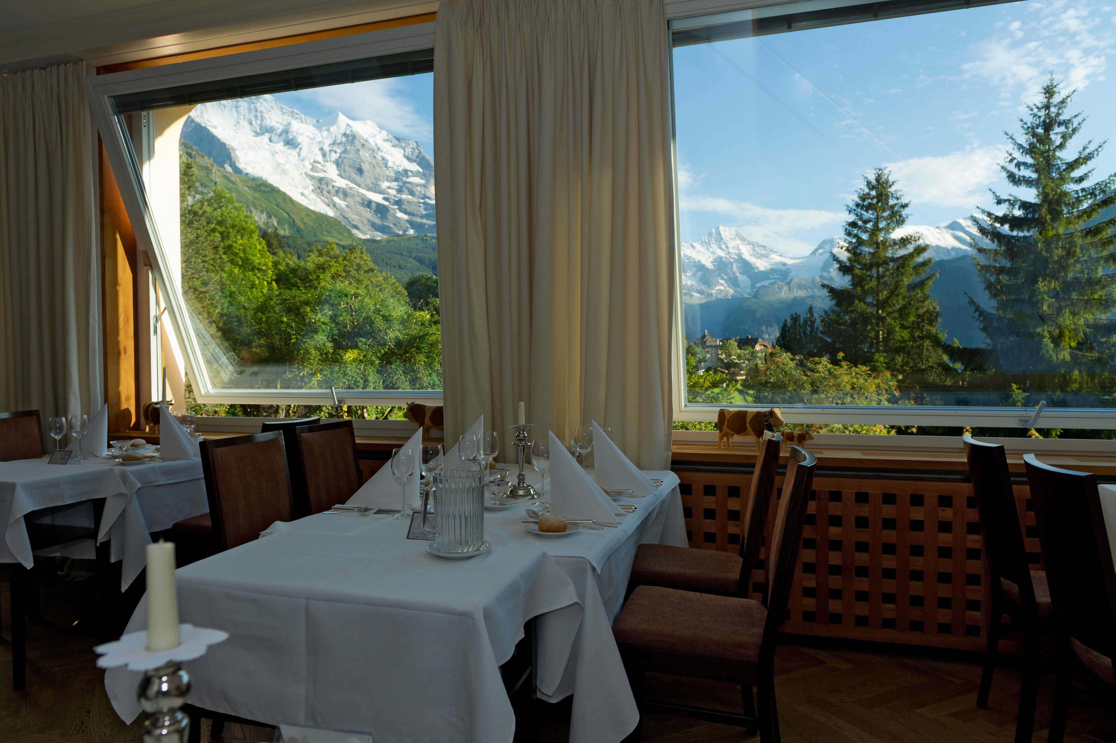 Beausite Park Hotel & Spa Wengen Exteriör bild