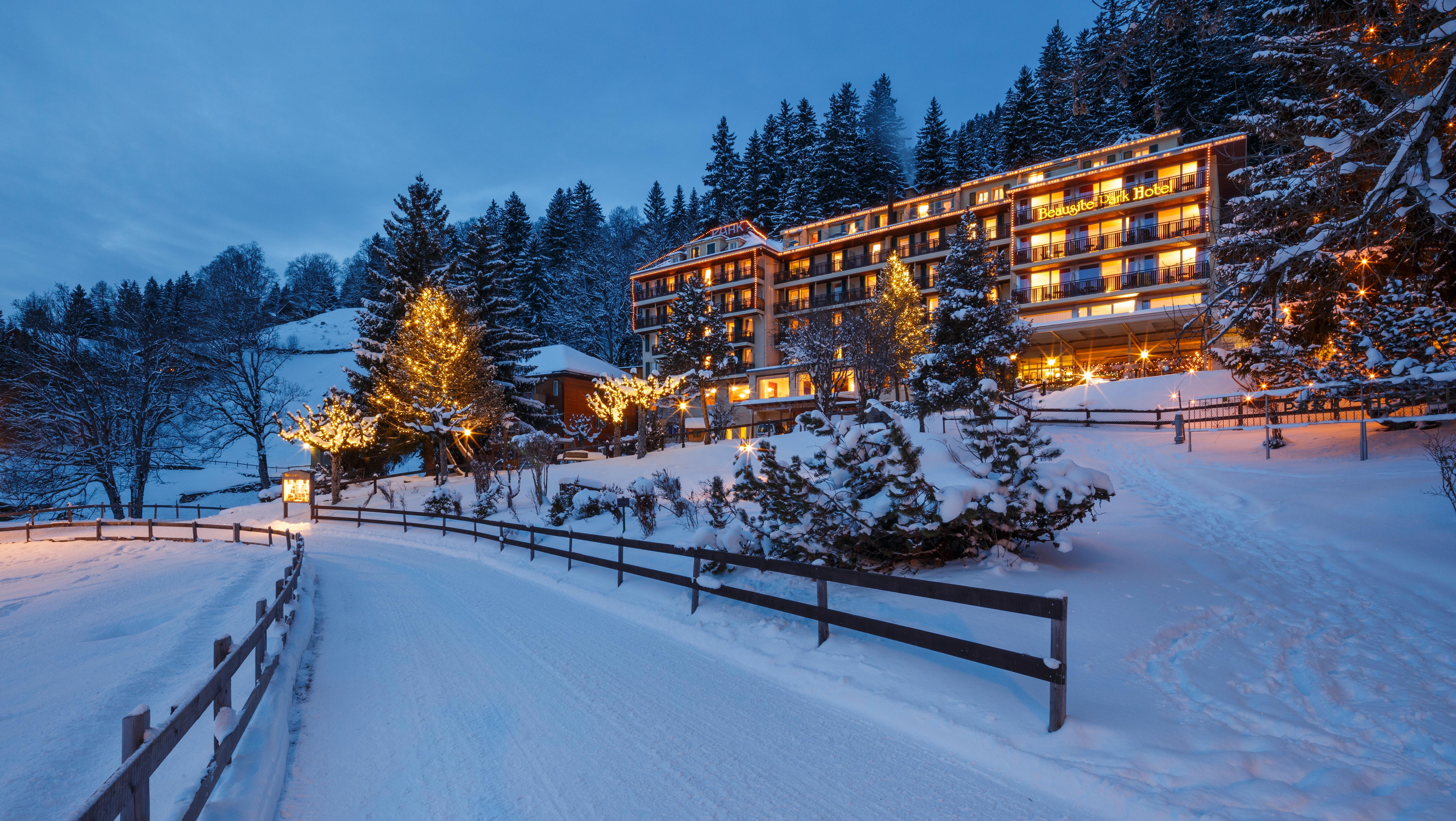 Beausite Park Hotel & Spa Wengen Exteriör bild