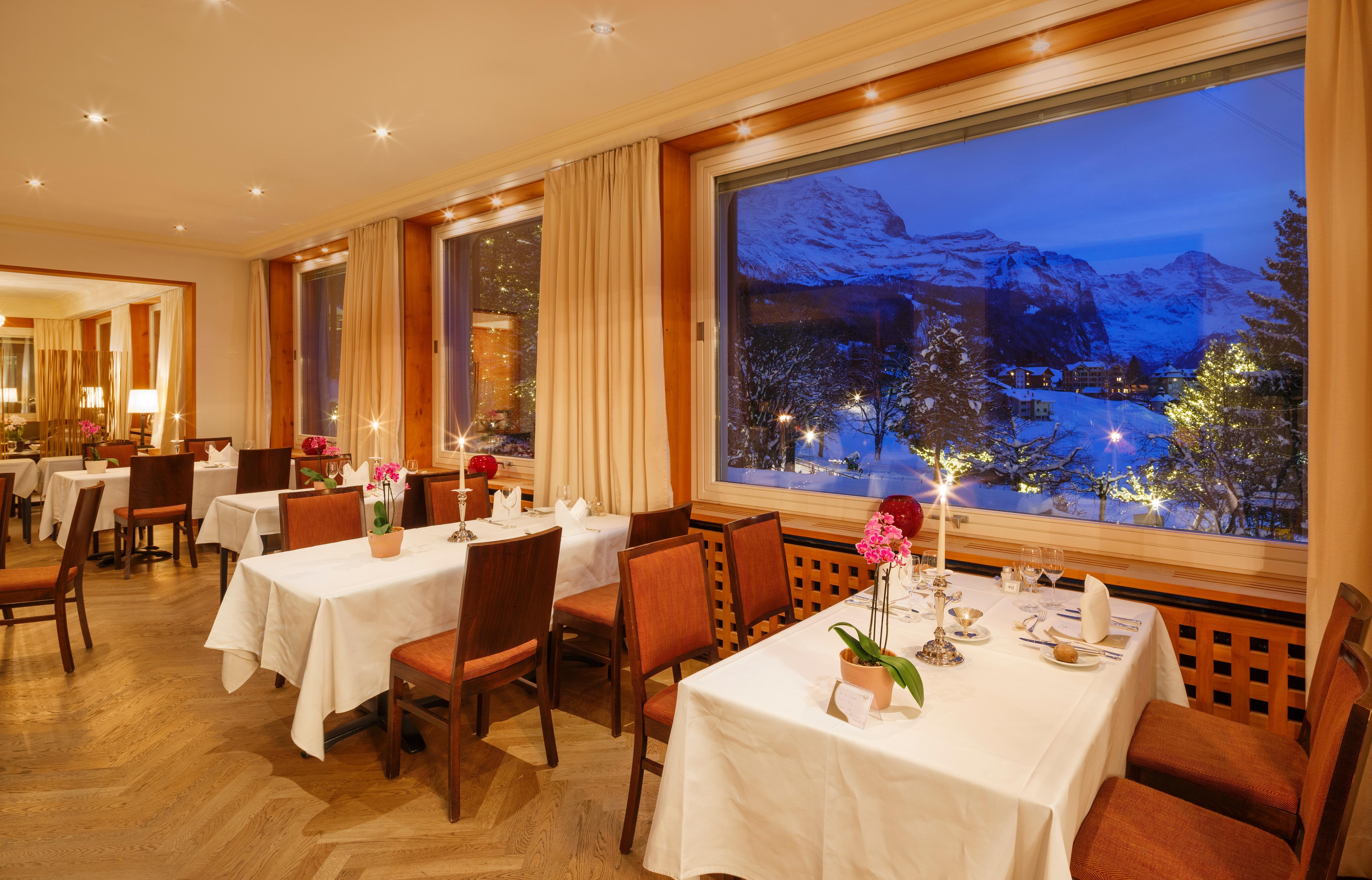 Beausite Park Hotel & Spa Wengen Exteriör bild