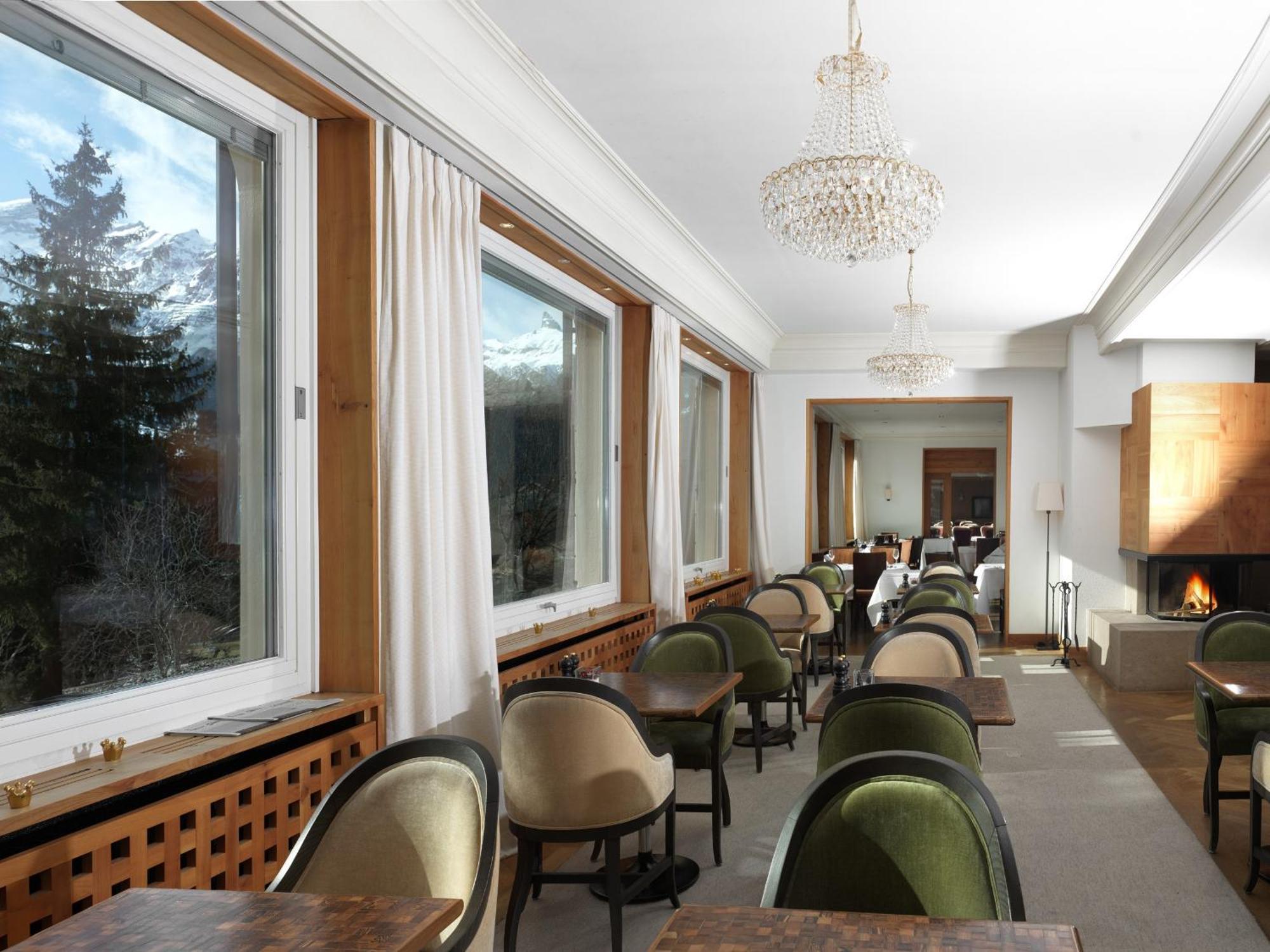 Beausite Park Hotel & Spa Wengen Exteriör bild